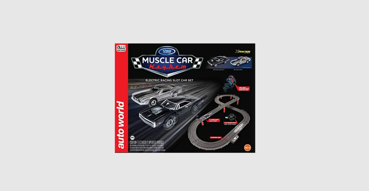 Aw Auto World Electric Slot Car Race Set User Manual