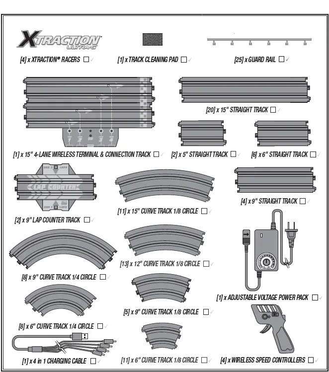 AW-.Auto-World-ELECTRIC-SLOT-CAR-RACE-SET-fig-2