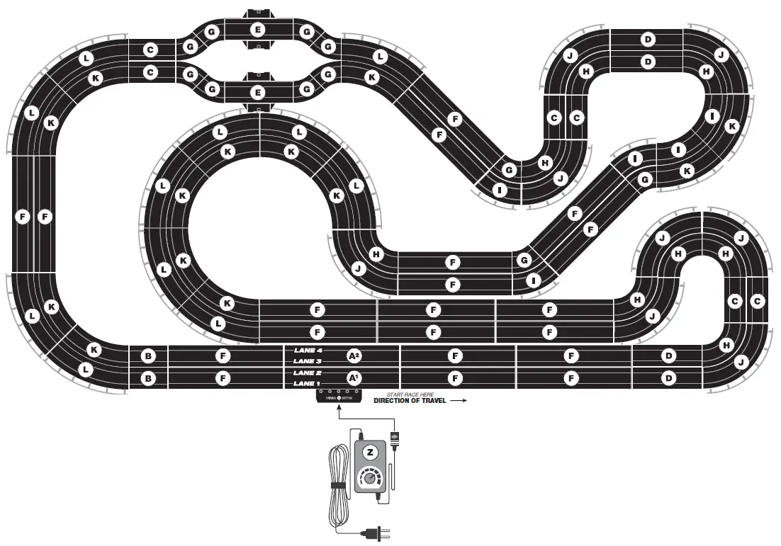 AW-.Auto-World-ELECTRIC-SLOT-CAR-RACE-SET-fig-3