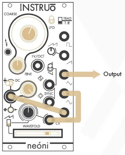 INSTRUO neóni Through-Zero Oscillator-22