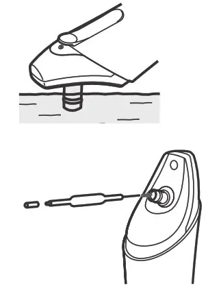 Panasonic Pore Cleanser - Suction hole