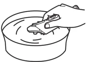 Panasonic Pore Cleanser - washbowl