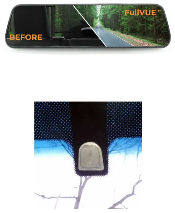 BRANDMOTION FVMR 1160 FullVUE Cargo Camera Mirror System - Part