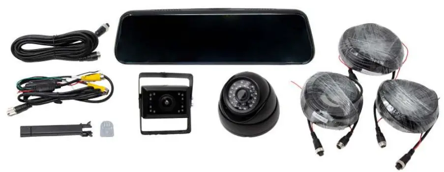 BRANDMOTION FVMR 1160 FullVUE Cargo Camera Mirror System