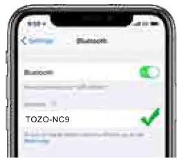 TOZO NC9 ANC Wireless Earbuds -Manual