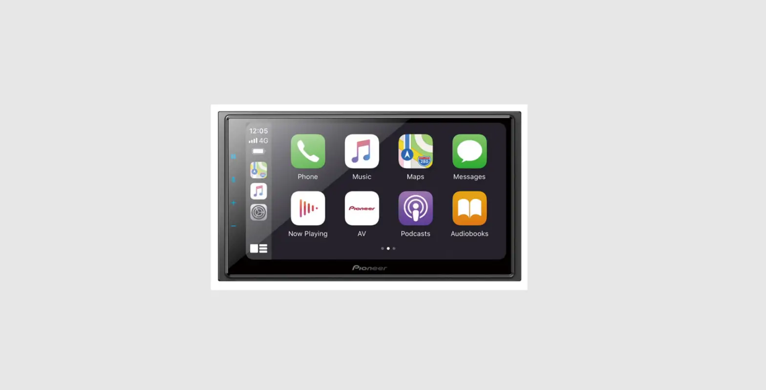 Pioneer Dmh-z6350bt 6.8 Inch Capacitive Touch Screen Short Chassis Multimedia Player Instructions