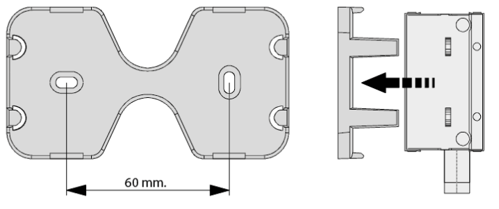 UNITRON GROUP 4605 3-Way dSCR Smart Splitter - Bracket mounting