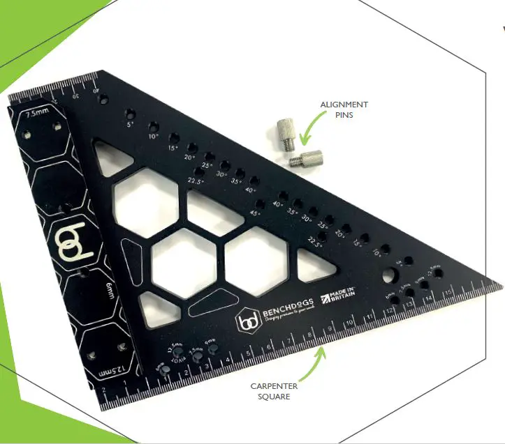 Benchdogs 9984689 Carpenter Square Instruction Manual