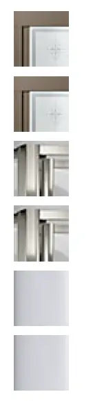 KOHLER 581005-59 Sterling Meritor Frameless Sliding Bath Door Instruction FIG 1