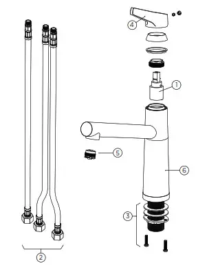 SCHOCK SC-510 High-Pressure Kitchen Tap with Extendible - Figure 22