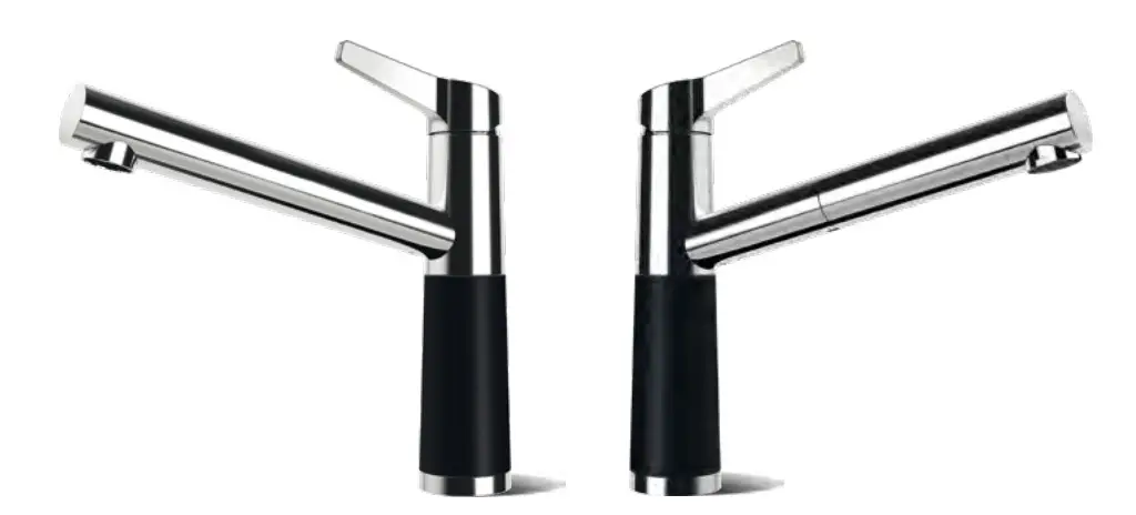 SCHOCK SC-510 High-Pressure Kitchen Tap with Extendible