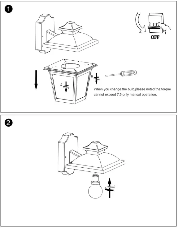 FUDESY-FLDP746E26-Outdoor-Wall-Lantern-fig-2