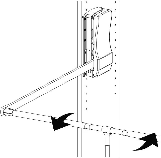 REV-A-SHELF CPDR Series Pull Down Closet Rod fig 9B