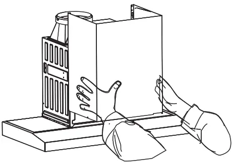 Midea 330411 T Canopy Rangehood with Smoke Detection - cover