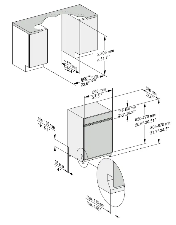 Miele-PFD-104-SCVi-Dishwasher-FIG-2