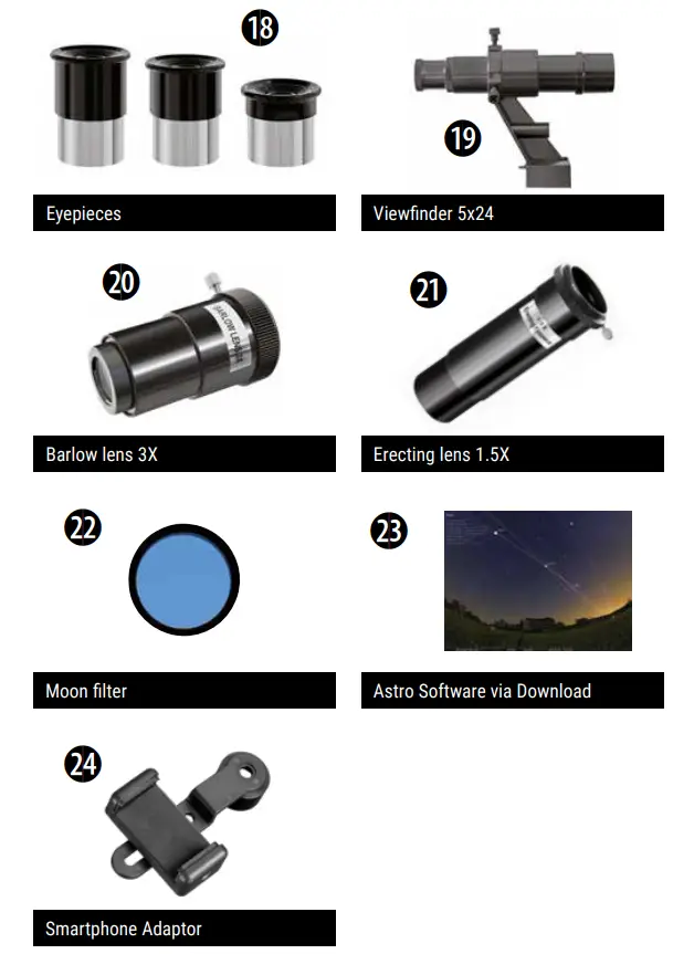 9454103 Reflector Telescope Parts - Accessories