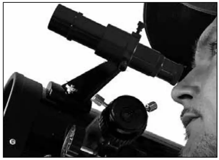 9454103 Reflector Telescope Hnadling