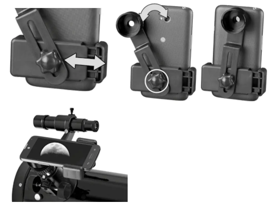 9454103 Reflector Telescope Hnadling