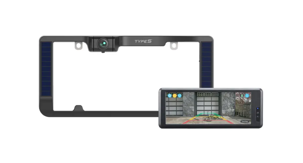 Type S Bt532629 Solar-powered Wireless Backup Camera Instruction Manual