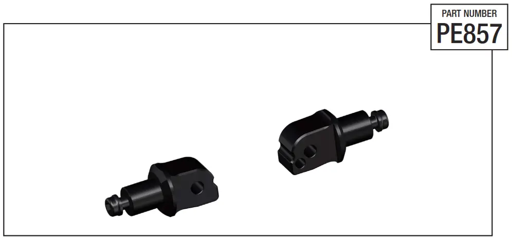 rizoma PE857 Peg Adaptor - 1