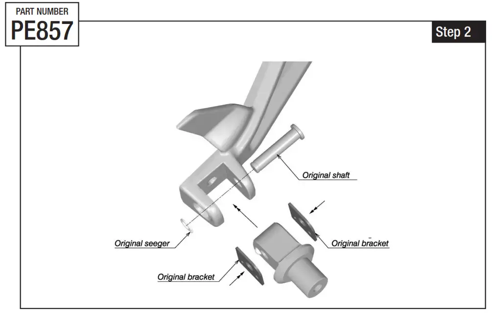 rizoma PE857 Peg Adaptor - 5