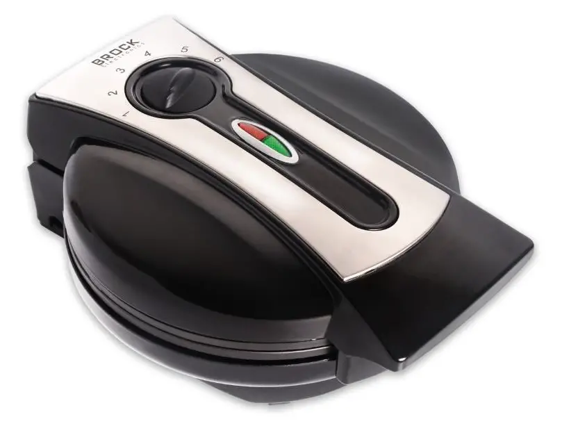 BROCK Electronics WM 3002 BK Waffle Maker FIG (2)