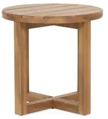 THE-HOME-DEPOT-109058-Province-Teak-Circular-Wood-Outdoor-Side-Table-product