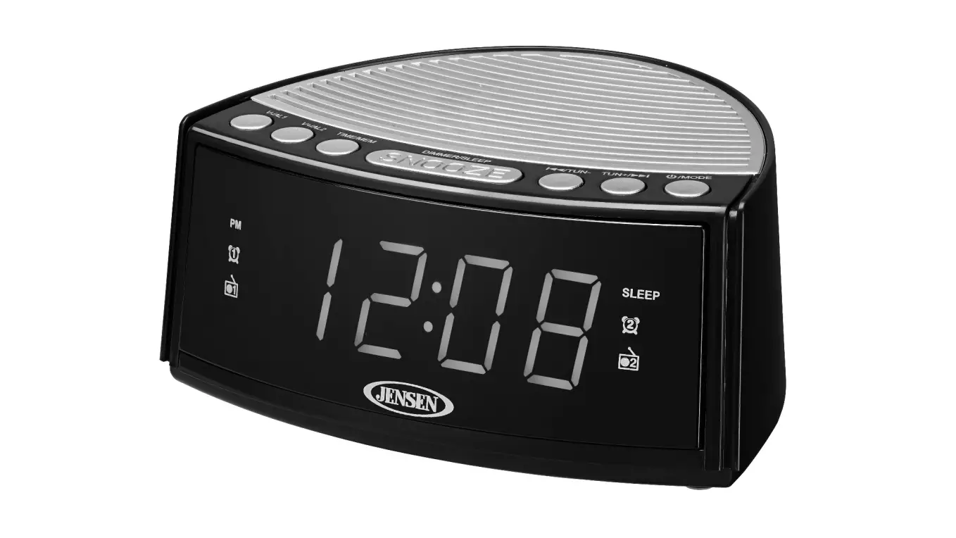 Jensen Jcr-160 Digital Am/fm Dual Alarm Clock Radio User Manual