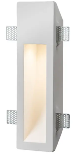 Knightsbridge-PWRCR-35W-Recessed-Rectangular-Plaster-Wall-Light-product