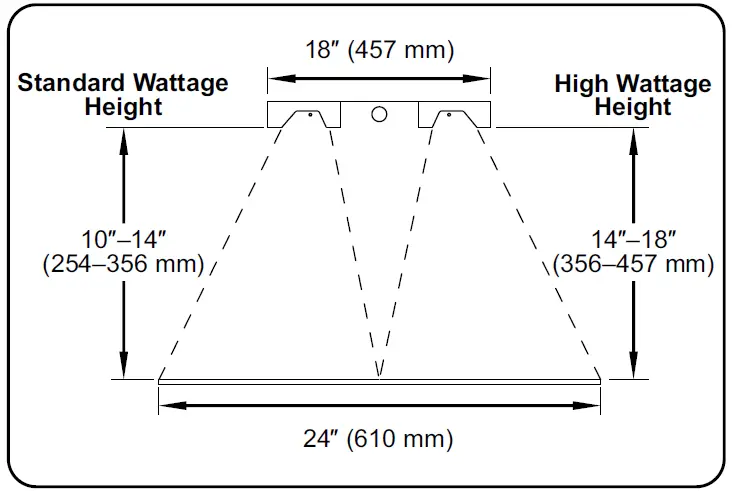 Hatco GRAHL-48-120-T Glo-Ray High-Wattage 48 Inch Wide Aluminum Housing 8