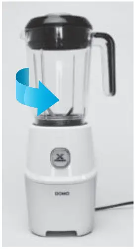 DOMO DO9184BL 3 en 1 X Power Ultimate Health Pack Nutri Blender - Figure 9