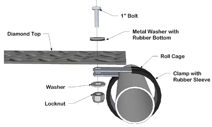 FALCON-RIDGE-Polaris-Ranger-150-Aluminum-Hard-Top-fig-1