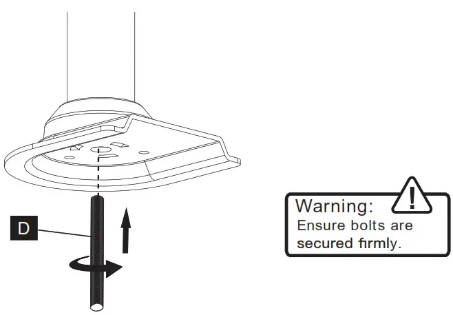 HUANUO Dual Gas Spring Monitor HNDS8 - For Grommet Mounting