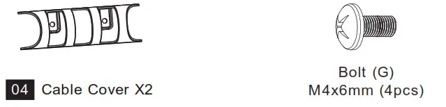 HUANUO Dual Gas Spring Monitor HNDS8 - Step 8