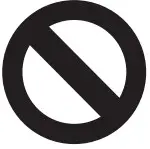 DO NOT USE Icon