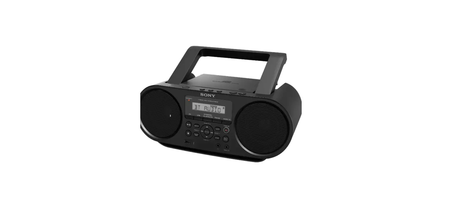 Sony Zsrs60bt Cd Boombox With Bluetooth And Nfc User Manaual