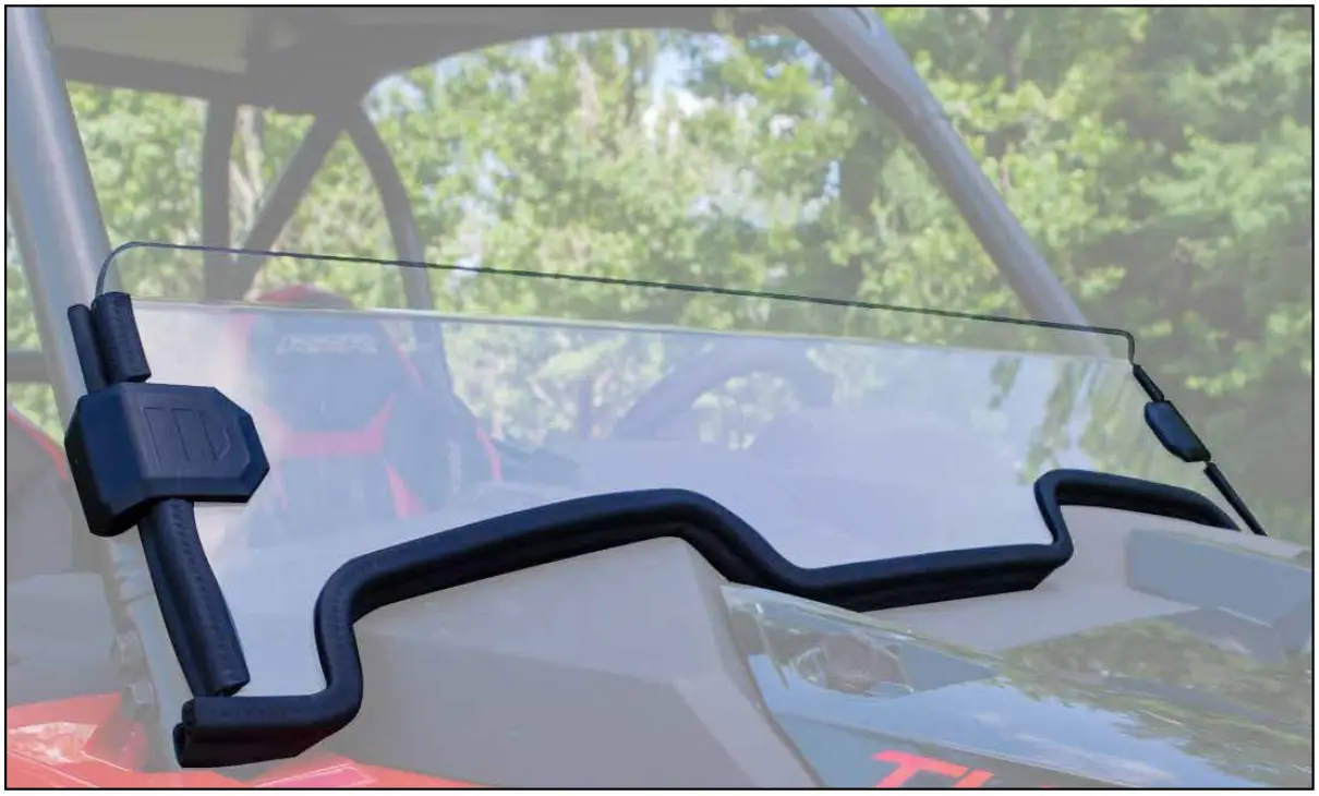 Superatv Half Windshield/ Mount Clamp X 2/bulb Seal Installation Guide Superatv Half Windshield/ Mount Clamp X 2/bulb Seal Installation Guide