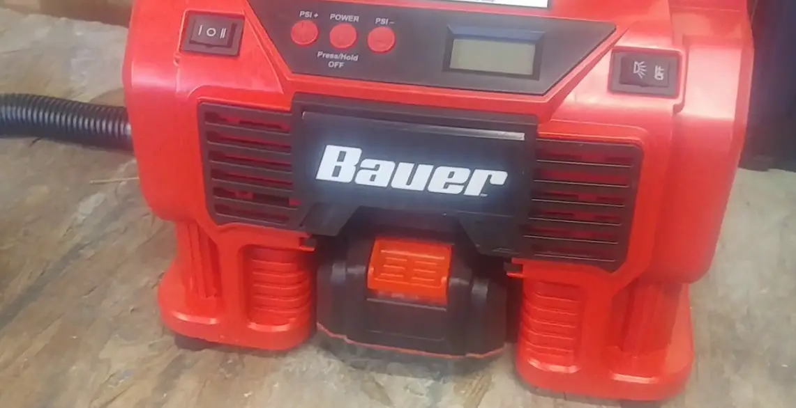 Bauer P64533 20v Cordless Dual Power 0-160 Psi Inflator/deflator User Manual