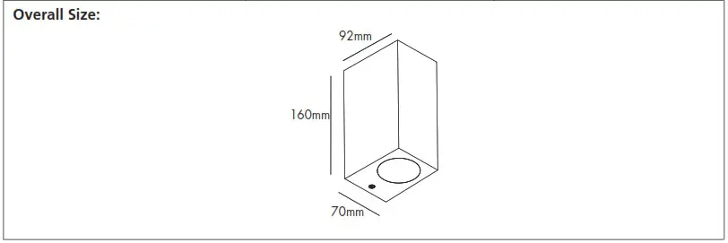 QAZQA Baleno II WL Plastic - overview 2