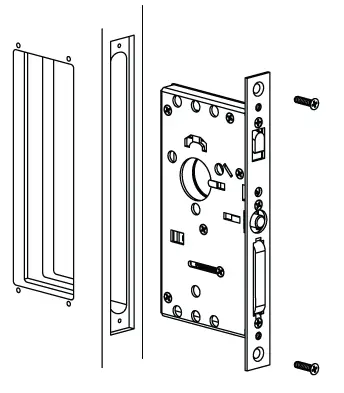 EMTEK-Passage-Dummy-Pocket-Door-Mortise-Lock-fig-1