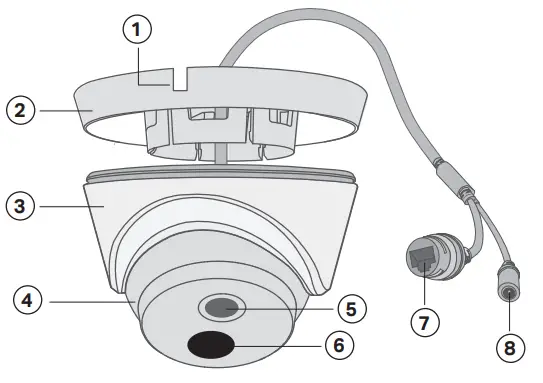tp-link VIGI 3MP Turret Network -