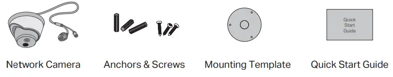 tp-link VIGI 3MP Turret Network -Quick