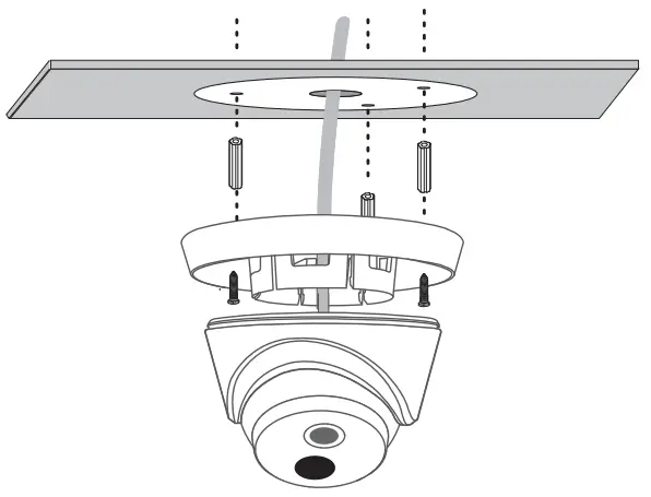tp-link VIGI 3MP Turret Network -e camera to