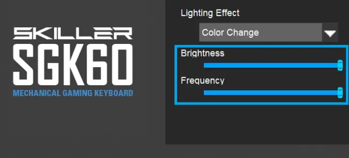 Set Lighting Effects for Edge Light