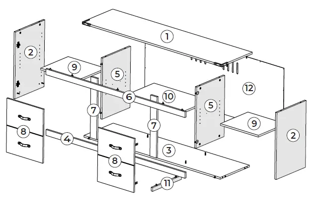 ASHLEY-10504590-Trinell-60-Inch-TV-Stand-FIG-3