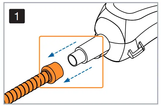 SoClean Adapter for Somnetics Transcend and HDM Z1 - Figure 1