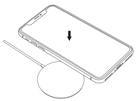 Shenzhen Yongdongke Innovation Technology NQ-WC-05 NewQ Wireless Charger - fig 2
