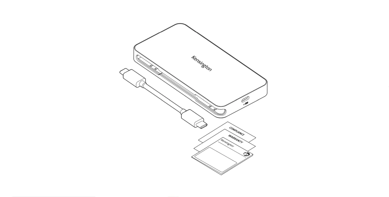 Kensington Uh1460p Usb-c Mobile Dock Installation Guide