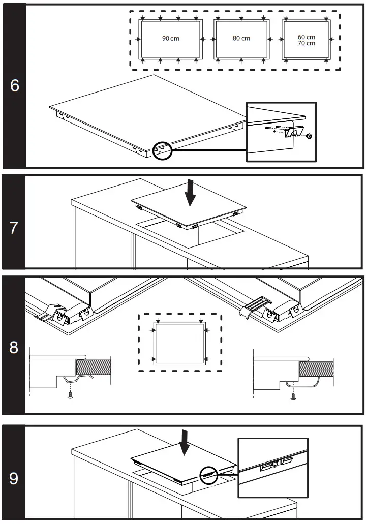 beko 7757189216 60 cm Induction Built-in Cooker - 4