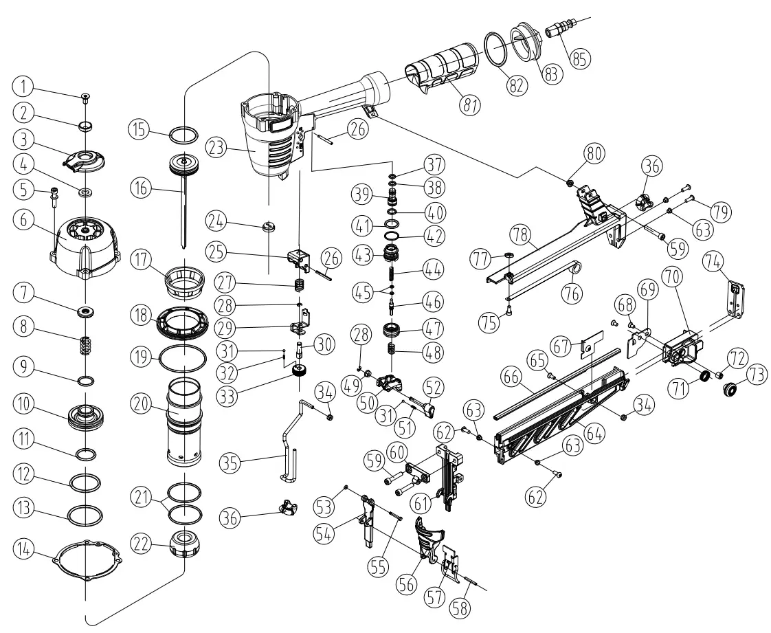 Parts List and Diagram